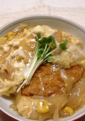 コロッケ卵とじ-レシピのメイン写真