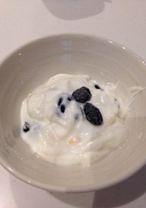 黒豆しぼりヨーグルト-レシピのメイン写真