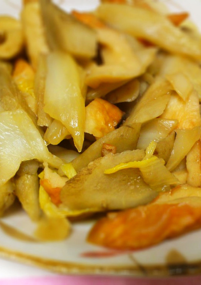 めんつゆで白菜とごぼうとちくわの煮物-レシピのメイン写真