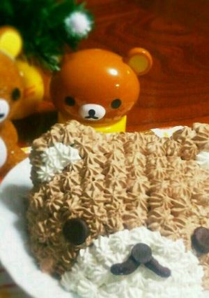 リラックマ３Ｄケーキ-レシピのメイン写真