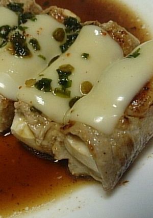 節約！ふわっとチーズ肉巻き豆腐-レシピのメイン写真