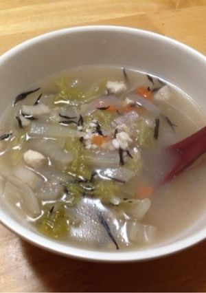 ヘルシー！ダイエットにも！健康雑穀スープ-レシピのメイン写真