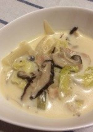 簡単おいしい☆白菜のミルクスープ-レシピのメイン写真