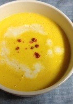 シンプル塩麹かぼちゃスープ-レシピのメイン写真