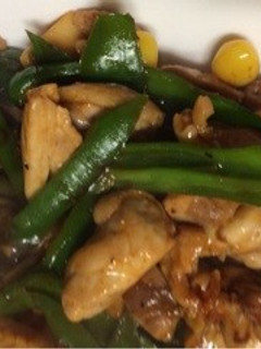 鳥肉とピーマンの銀杏炒め-レシピのメイン写真