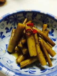 簡単!ごぼうの漬物^ ^-レシピのメイン写真