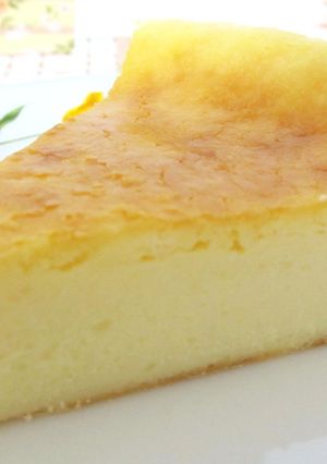 ベイクドチーズケーキ（簡略化）-レシピのメイン写真