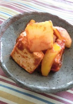 大根と厚揚げのトマトソース☆野菜のおかず-レシピのメイン写真