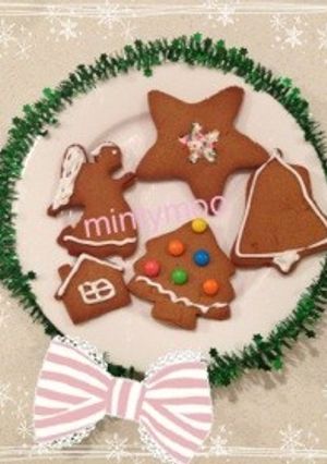覚書】ジンジャークッキー☆クリスマスに！-レシピのメイン写真