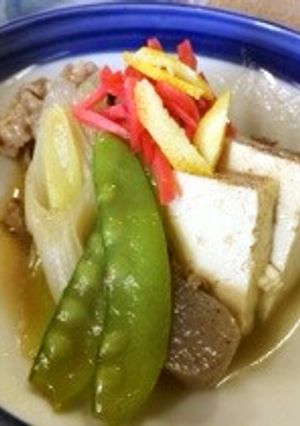 ★煮物上手！！牛肉と焼き豆腐の煮物★-レシピのメイン写真