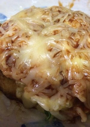 ポテトサラダの残りでなんちゃってグラタン-レシピのメイン写真