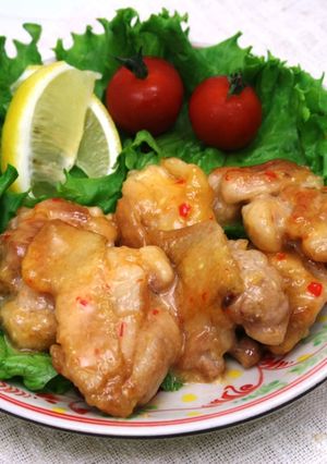 鶏肉のチリマヨソース-レシピのメイン写真