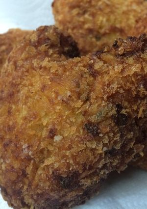 ポテトサラダの残りでコロッケ-レシピのメイン写真
