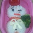 幼稚園のお弁当 2013年12月①