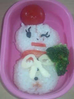 幼稚園のお弁当 2013年12月①-レシピのメイン写真