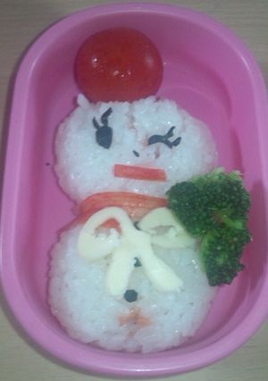 幼稚園のお弁当　2013年12月①-レシピのメイン写真