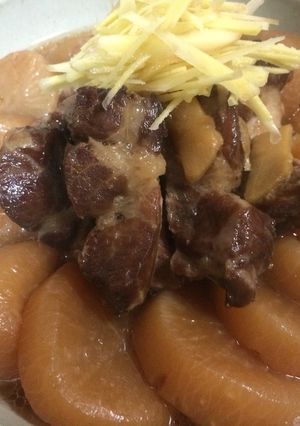 大根と豚肉煮☆簡単圧力鍋-レシピのメイン写真