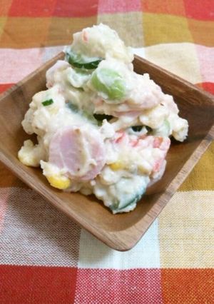 豆腐入りなめらかポテトサラダ-レシピのメイン写真