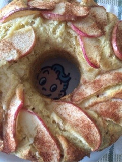 カラメルバナナとアップルケーキ-レシピのメイン写真