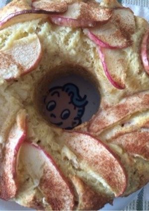 カラメルバナナとアップルケーキ-レシピのメイン写真