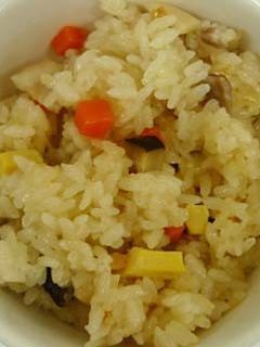 炊飯器でつくる簡単レシピ☆中華おこわ-レシピのメイン写真