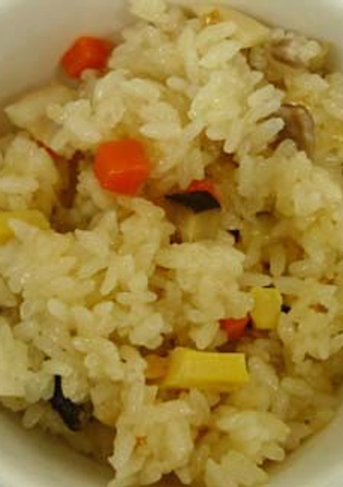 炊飯器でつくる簡単レシピ☆中華おこわ-レシピのメイン写真