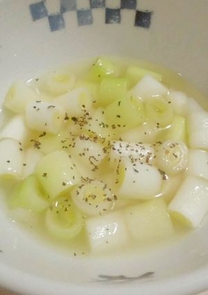 長ネギのドレッシング和え-レシピのメイン写真