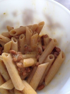 納豆パスタ-レシピのメイン写真