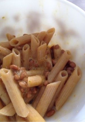納豆パスタ-レシピのメイン写真