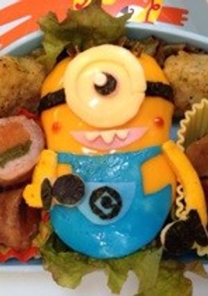 怪盗グルーのミニオン弁当…♩-レシピのメイン写真