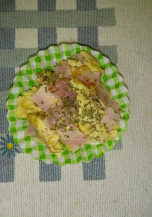 お弁当に★簡単ベーコンスクランブルエッグ-レシピのメイン写真