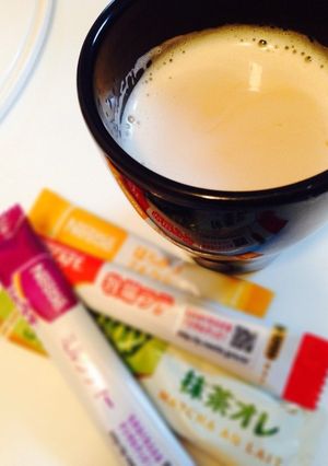 牛乳に変えるだけ!濃厚クリーミーラテ♡-レシピのメイン写真