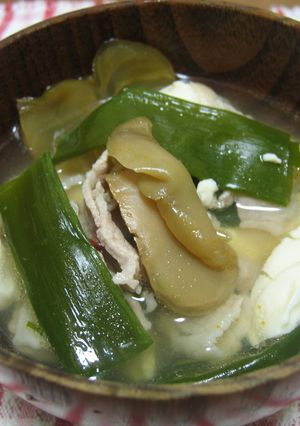ザーサイと豆腐のスープ-レシピのメイン写真