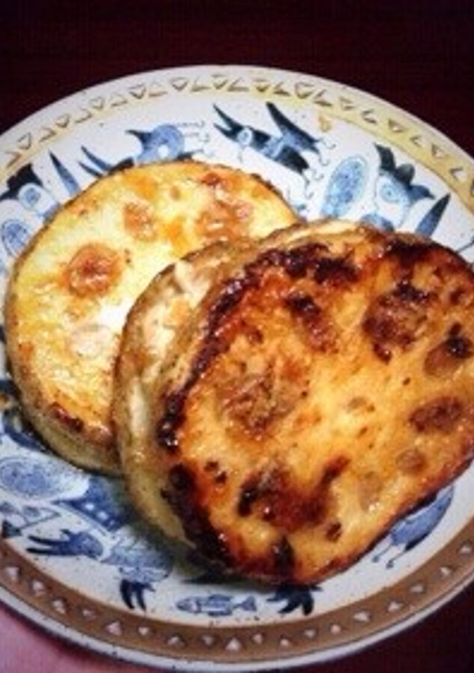 蓮根の挟み焼き〜照り焼き風〜-レシピのメイン写真