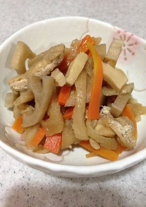 切り干し大根～蓮根・高野豆腐入り～-レシピのメイン写真