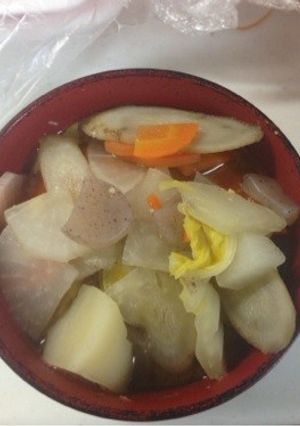 肉なし！豚汁風お味噌汁-レシピのメイン写真