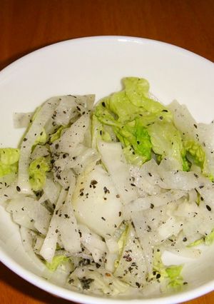 白菜と大根のサラダ-レシピのメイン写真