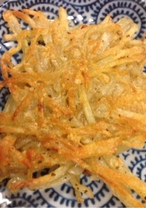 簡単！美味！チーズ風味のハッシュドポテト-レシピのメイン写真