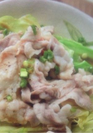 豚バラ肉とキャベツのはさみ蒸し-レシピのメイン写真