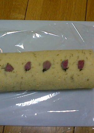 桜ロールケーキ-レシピのメイン写真