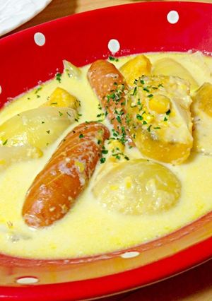 安納芋とコーンのミルクスープ♪-レシピのメイン写真