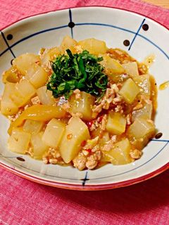 簡単!塩麹de麻婆大根♪-レシピのメイン写真