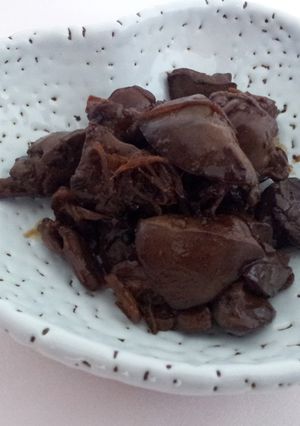 鶏レバーの甘辛煮-レシピのメイン写真