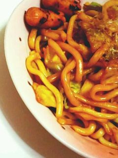炭水化物控えめ♪焼きうどん-レシピのメイン写真