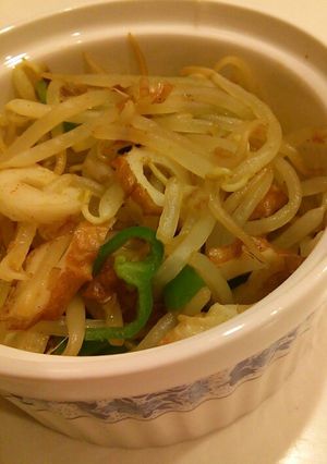 もやしとピーマンのカレー和え♪-レシピのメイン写真