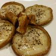 塩麹で食べる椎茸のオイル蒸し