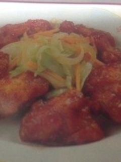 唐揚げのケチャップ煮-レシピのメイン写真