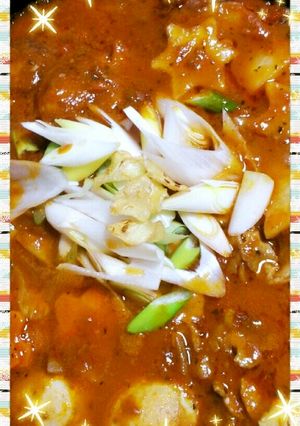 日に日にカレーに近づく☆トマトカレー鍋♪-レシピのメイン写真