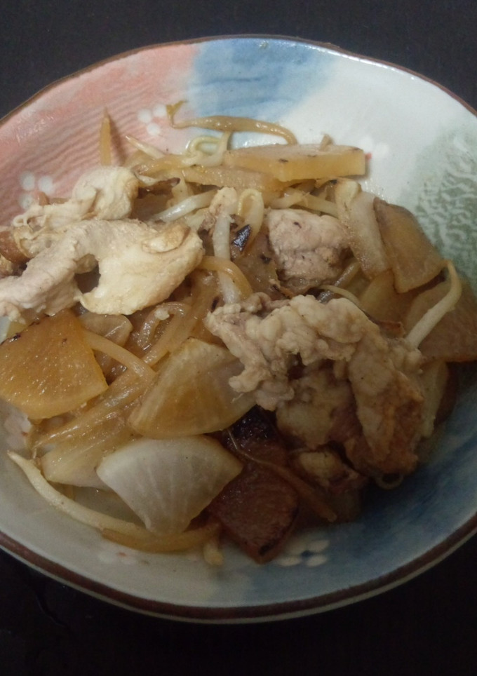 ☆大根と豚小間切れ肉の煮物☆-レシピのメイン写真