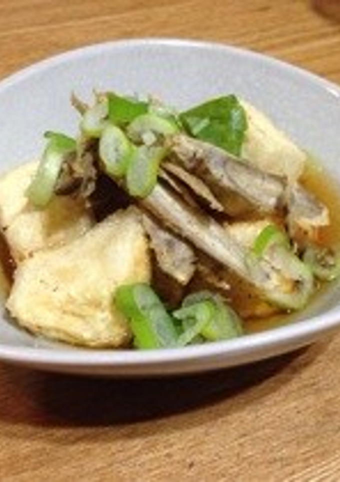揚げ出し豆腐とごぼう-レシピのメイン写真